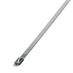 SUJETACABLES FABRICADO EN ACERO INOXIDABLE AISI 316 PHOENIX CONTACT, WT-STEEL SH 4,6X201- ORDEN MINIMA 100 PZ