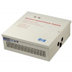 YLI YP902123 - GABINETE CON FUENTE DE ENERGIA / IDEAL PARA CONTROLES DE ACCESO SOPORTA BATERIA DE RESPALDO 73034/ CON RELEVADOR
