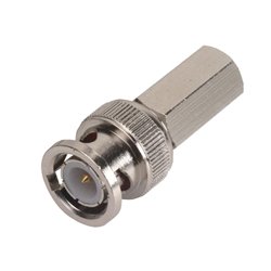 SAXXON PSUBR10RG59 - CONECTOR BNC MACHO DE ENROSCAR PARA CABLE SIAMES
