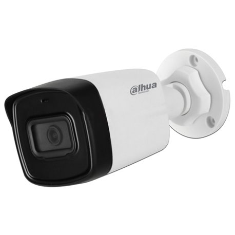 DAHUA HAC-HFW1500CN-A CAMARA BULLET 5 MEGAPIXELES MICROFONO INTEGRADO LENTE DE 2.8MM  111 GRADOS DE APERTURA IR DE 30 MTS