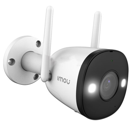IMOU BULLET 2 CAMARA BULLET WIFI 2MEGAPIXELES / FULL COLOR /DISUASION ACTIVA CON ESTROBO  INTEGRADOS 108GRADOS DE APERTURA