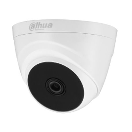 DAHUA COOPER T1A21 CAMARA DOMO HDCVI 1080P/720P/TVI /AHD /CVBS/ LENTE 2.8MM/ SMART IR 20 MTS/ INTERIOR /APERTURA LENTE 103 GRADO
