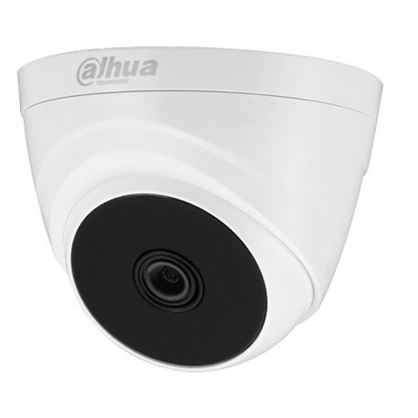 DAHUA COOPER T1A2136 - CAMARA DOMO HDCVI 1080P/ 93 GRADOS DE APERTURA/ LENTE DE 3.6MM/ IR 20 MTS/ USO INTERNO / TVI AHD y CVBS/