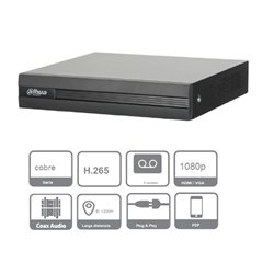 DAHUA XVR1B04H-I DVR 4 CANALES 5 MEGAPIXELES LITE/  WISENSE/ COOPER-I/ H.265+/ 4 CANALES+2 IP O HASTA 6 CANALES IP/ 4 CANALES CO
