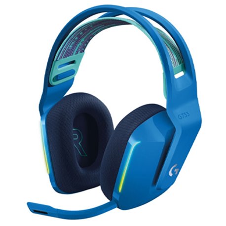 DIADEMA LOGITECH G733 AZUL RGB GAMING INALAMBRICOS LIGHTSPEED 981-000942