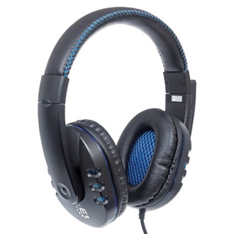 AUDIFONO MANHATTAN GAMING C/MICROFONO USB