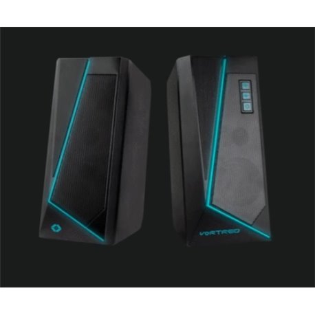 BOCINA VORTRED GAMING RGB TOUCH BLUETOOTH USB (LUZ) 3.5MM TRS (AUDIO) V-930273