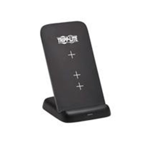 U280-Q01ST-P-BK TRIPP LITE BASE DE CARGA RáPIDA INALáMBRICA DE 10 WATTS CON ADAPTADOR INTERNACIONAL DE CA, NEGRO GARANTíA LIMITA