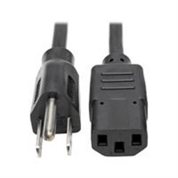 P006-010 CABLE DE ALIMENTACIóN TRIPP LITE DE CA PARA COMPUTADORA DE ESCRITORIO, NEMA 5-15P A C13 - 10A, 125V, 18 AWG, 3.05 M [10
