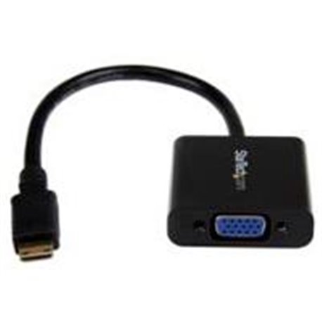 ADAPTADOR CONVERTIDOR DE VIDEO MINI HDMI® A VGA 1080P - 1920X1200 - CABLE ACTIVO - HEMBRA VGA HD15 - MACHO MINI HDMI - STARTECH.