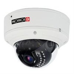 CAMARA PROVISION ISR DOMO IP 2MP / IR 25 MTS / LENTE VARIFOCAL MOTORIZADO / IP67 / POE / ANTI VANDALICA