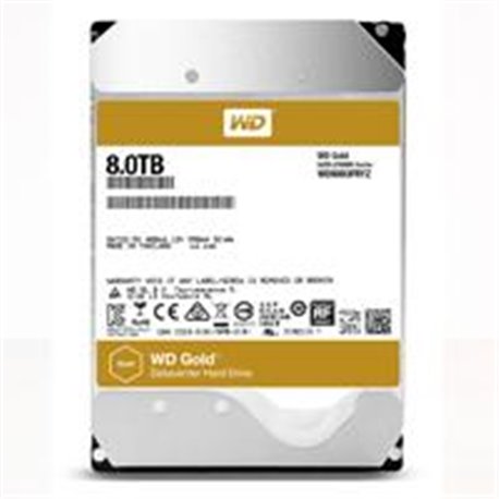 DD INTERNO WD GOLD 3.5 8TB SATA3 6GB/S 256MB 7200RPM 24X7 HOTPLUG P/NAS/NVR/SERVER/DATACENTER