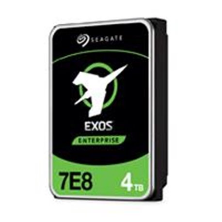 DD INTERNO SEAGATE EXOS 7E8 3.5 4TB SATA3 6GB/S 256MB 7200RPM 24X7 HOTPLUG P/NAS/NVR/SERVER/DATACENTER