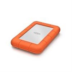 DD EXTERNO LACIE RUGGED MINI 2TB 2.5 USB 3.0 CONTRAGOLPES, AGUA Y POLVO IP67 NARANJA/BLANCO WINDOWS/MAC