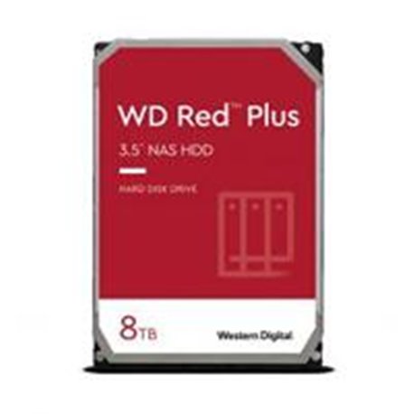 DD INTERNO WD RED PLUS 3.5 8TB SATA3 6GB/S 256MB 24X7 HOTPLUG P/NAS 1-8 BAHIAS