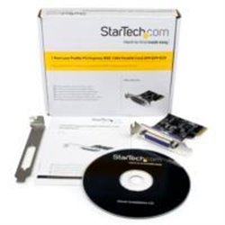 ADAPTADOR TARJETA PCI-EXPRESS PERFIL BAJO PARALELO DE 1 PUERTO DB25 IEEE1284 - SPP EPP ECP - STARTECH.COM MOD. PEX1PLP