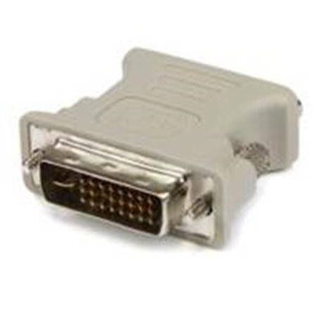 ADAPTADOR CONVERTIDOR DVI-I A VGA - DVI-I MACHO - HD15 HEMBRA - BLANCO - STARTECH.COM MOD. DVIVGAMF