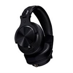 AUDFONOS OVER EAR DJ MIX/LFACOUSTIC/ACTECK ALTA FIDELIDAD ESTEREO JACK 6.3MM Y 3.5MM/NEGRO/LA-925914