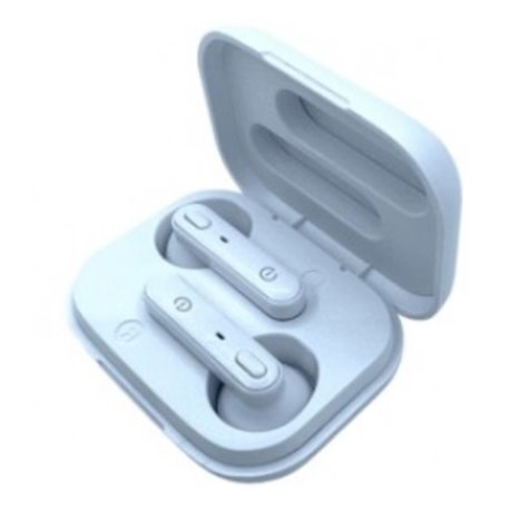 AUDIFONO IN-EAR EASY LINE INALAMBRICO TWS VIVA LIGHTS CON MICROFONO (2 HORAS) BLUETOOTH 5.1 BLANCO