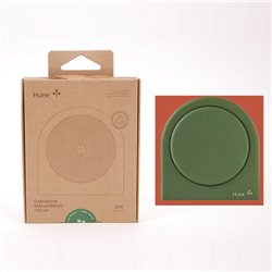 CARGADOR INALAMBRICO HUNE HOJA BOSQUE (VERDE) 10W