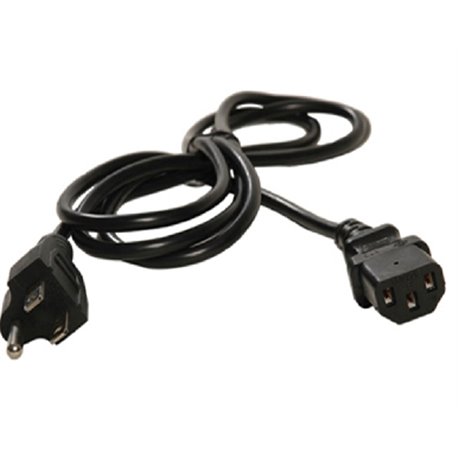 CABLE DE CORRIENTE BROBOTIX PARA CPU  18 AWG  1.8 METROS