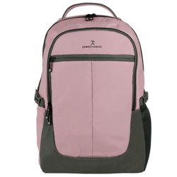 MOCHILA PERFECT CHOICE VAGARY  PARA LAPTOP 15.6 ROSA CON GRIS