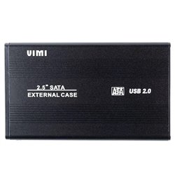 GABINETE BROBOTIX PARA DISCO DURO DE 2.5 SATA USB  NEGRO