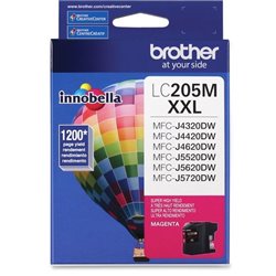 TINTA BROTHER LC205M MAGENTA MFCJ4420DW/MFCJ4620DW/MFCJ5620DW/MFCJ5720DW (1 200 PAG)