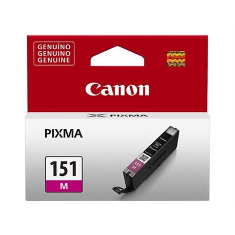TINTA CANON CLI-151M MAGENTA 6530B001AA IP7210/MG5410/G5510/G6410/G7110/MG6310 (300 PAG)