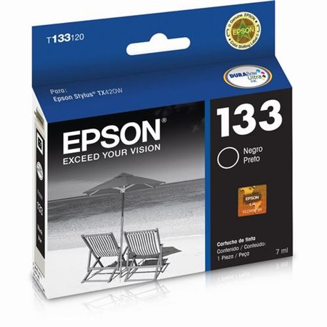 TINTA EPSON 133 T133120-AL NEGRO STYLUS C Y TX235W/TX320F/TX430W/TX420C (265 PAG)