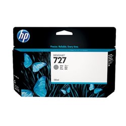 TINTA HP LF 727 B3P24 GRIS  DesignJet T1500 /T2500/T920 130ML