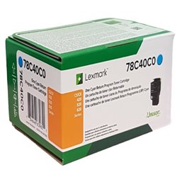 TONER LEXMARK 78C40C0 CIAN CX522ADE (1 400 PAG)