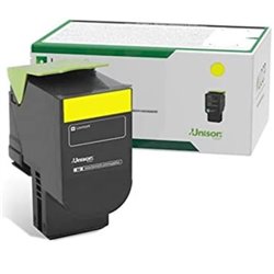 TONER LEXMARK 78C40Y0 AMARILLO CX522ADE (1 400 PAG)