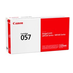 TONER CANON 057 3009C001AA NEGRO ESTANDAR Image Class LBP220/MF440  ( 3 100 PAG)