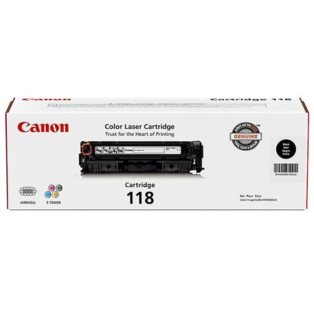 TONER CANON 118 2662B001AA NEGRO IMAGE CLASS MF8380CDW (2 900 PAG)