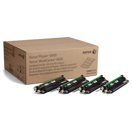 UNIDAD DE IMAGEN  XEROX 108R01121 4 COLORES (C M Y K) VERSALINK C400/C405/ Y PASHER 6600/WC 6605/6655 (60 000 PAG)