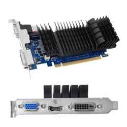 TJ VIDEO PCI EXPRESS 2GB ASUS GT730-SL-2GD5-BRK GFORCE GDDR5 DVID/VGA/HDMI