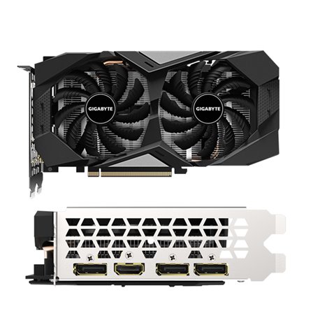 TJ VIDEO GIGABYTE 6GB GDDR5 GTX1660 NVIDIA 3.0 192 BITS 3*DP HDMI  GV-N1660OC-6GD