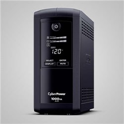 NO BREAK CYBERPOWER INTELLIGENT LCD CP1000AVRLCD 1 KVA/600W MINITORRE 120V 9 NEMA 5-15R ENERGY STAR