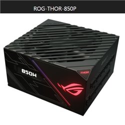 FUENTE DE PODER ASUS 850W ROG-THOR-850P 80PLUS PLATINUM RGB GAMER MODULAR