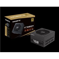 FUENTE DE PODER GIGABYTE 750W 80 PLUS GOLD FULL MODULAR GP-P750GM