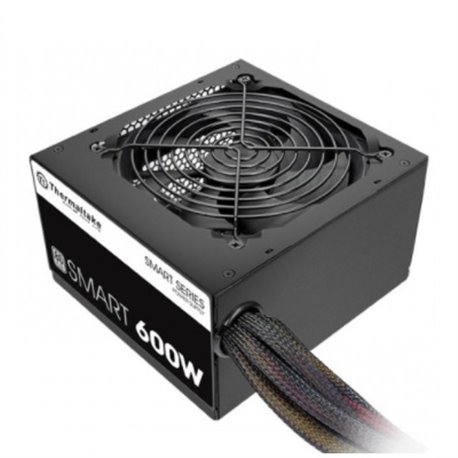 FUENTE THERMALTAKE 600 W PS-SPD-0600NPCWUS-W SMART WHITE 600W 120MM FAN 1800 R.P.M. ± 10% 80 PLUS ESTANDAR