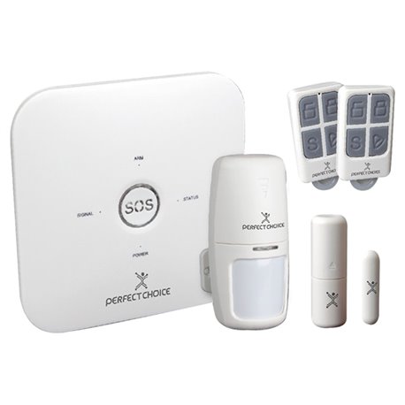 SIRENA DE ALARMA PREFECT CHOICE INCLUYE CONTROLES REMOTOS