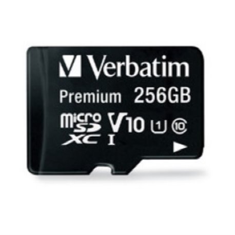 MEMORIA VERBATIM 256GB VB70364 MICRO SD CLASE 10USH-I