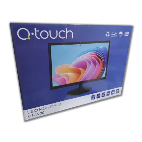 MONITOR Q-TOUCH QT-1900  19.5 1440 x 900  VGA/HDMI 60HZ