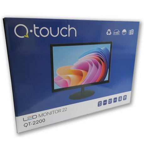 MONITOR Q-TOUCH QT-2200 22  1680*1050  VGA/HDMI