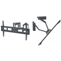 SOPORTE MANHATTAN PARA TV 37 A 63 PULG PARED 60KG ESQUINA PANTALLAS PLANAS