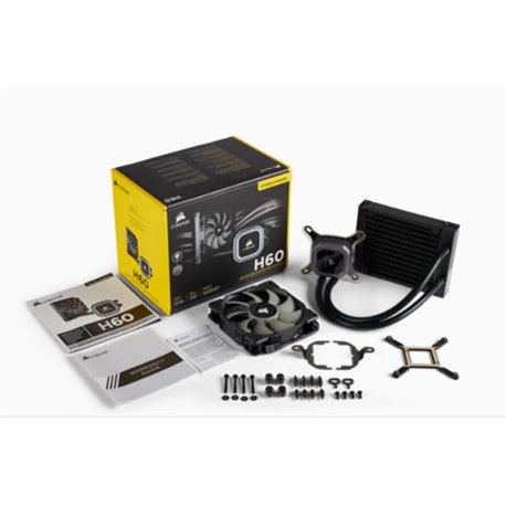 ENFRIAMIENTO LIQUIDO CORSAIR H60 VER2018 120MM 1*FAN LED BLANCO CW-9060036-WW