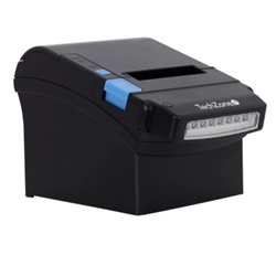 IMPRESORA TERMICA TECHZONE POS 80MM CON DETECTOR DE BILLETES FALSO INTERFACE (USB + SERIAL)  260MM/S