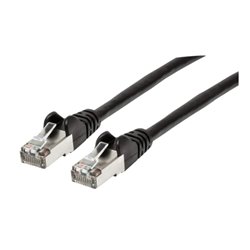 CABLE PATCH INTELLINET CAT 6A 7.6M NEGRO